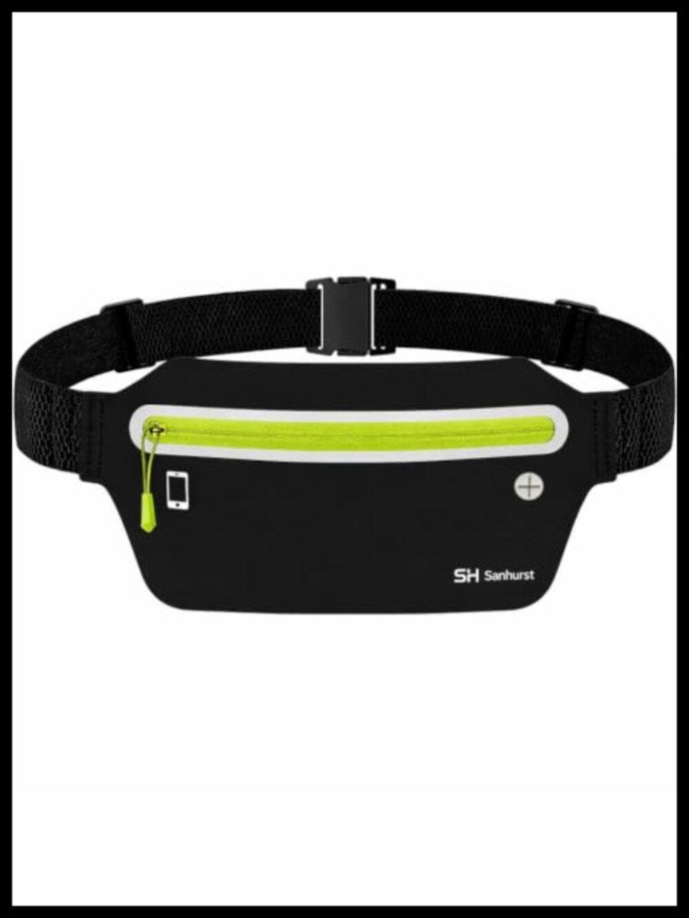 Running Belt Sweat Water Resistant Waist Pack Non-Bounce Fitness